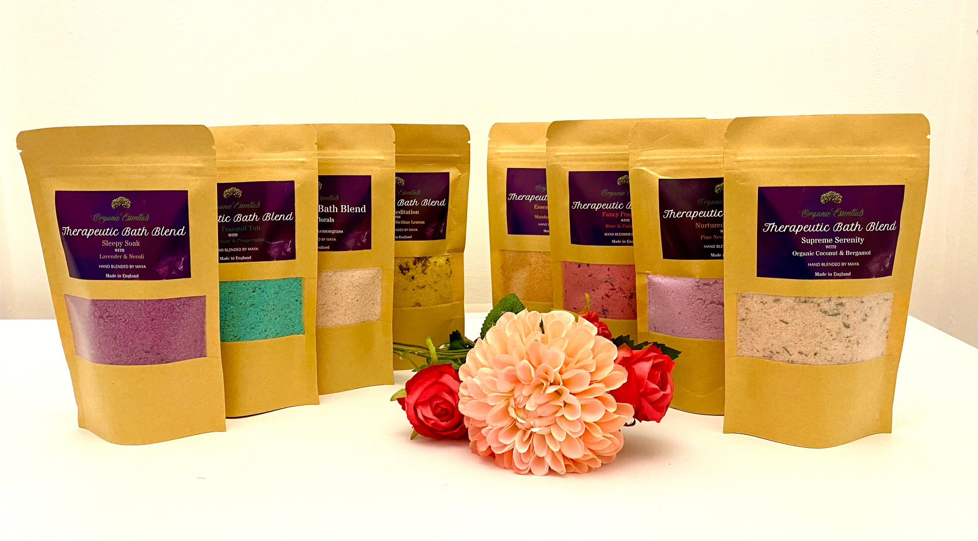 Eight Therapeautic Bath Blends-68689801